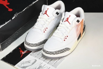 3 White  Cement Air DN3707-100 Jordan Reimagined 1005